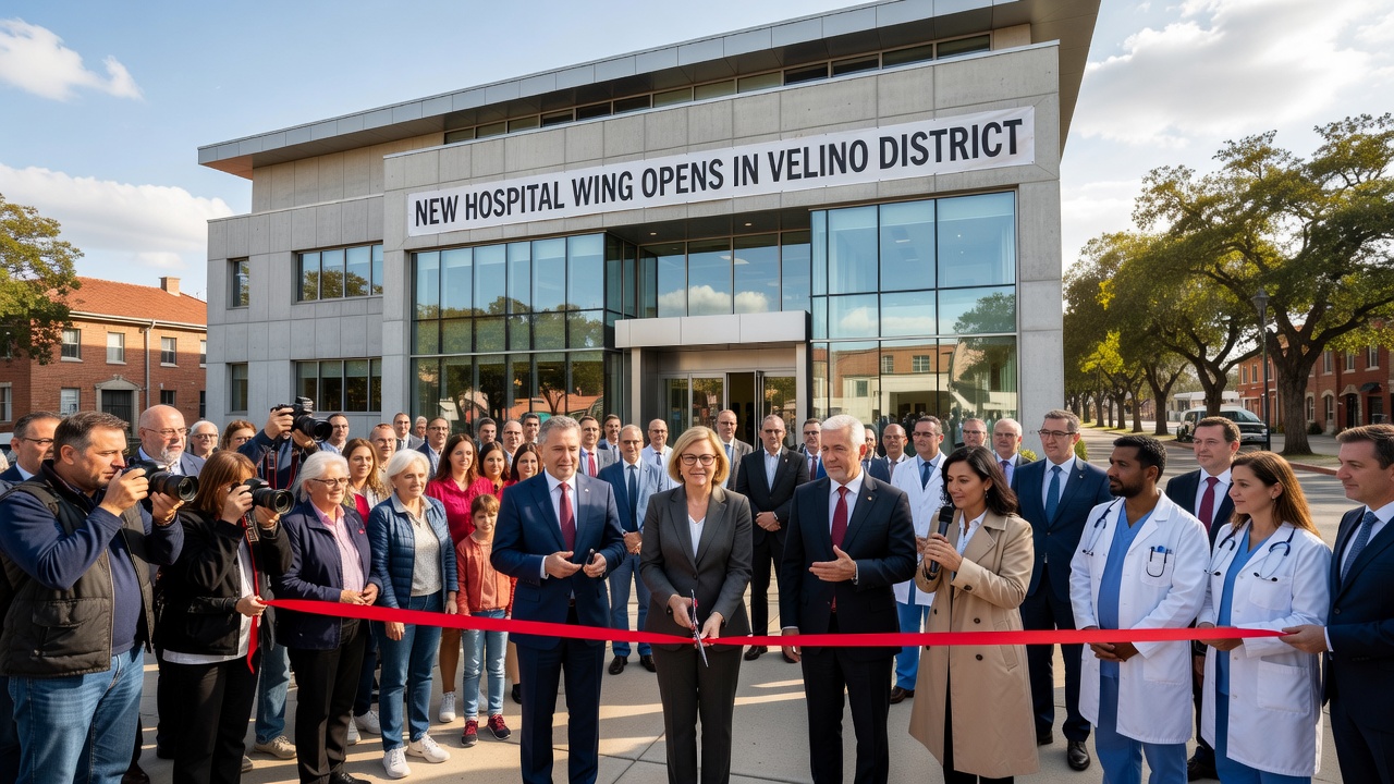 New Hospital Wing Opens in Velino District